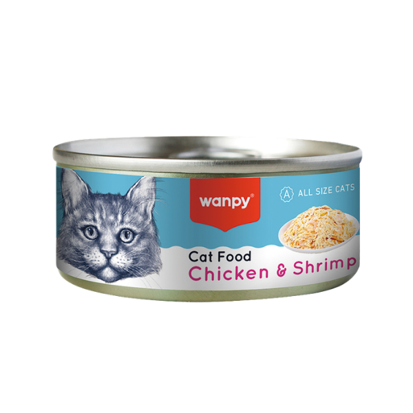 wanpy - Wet Cat food - Shreds - 95g