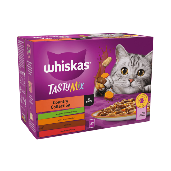 WHISKAS® - TASTY MIX - Country Collection -Wet Cat Food  - 85g